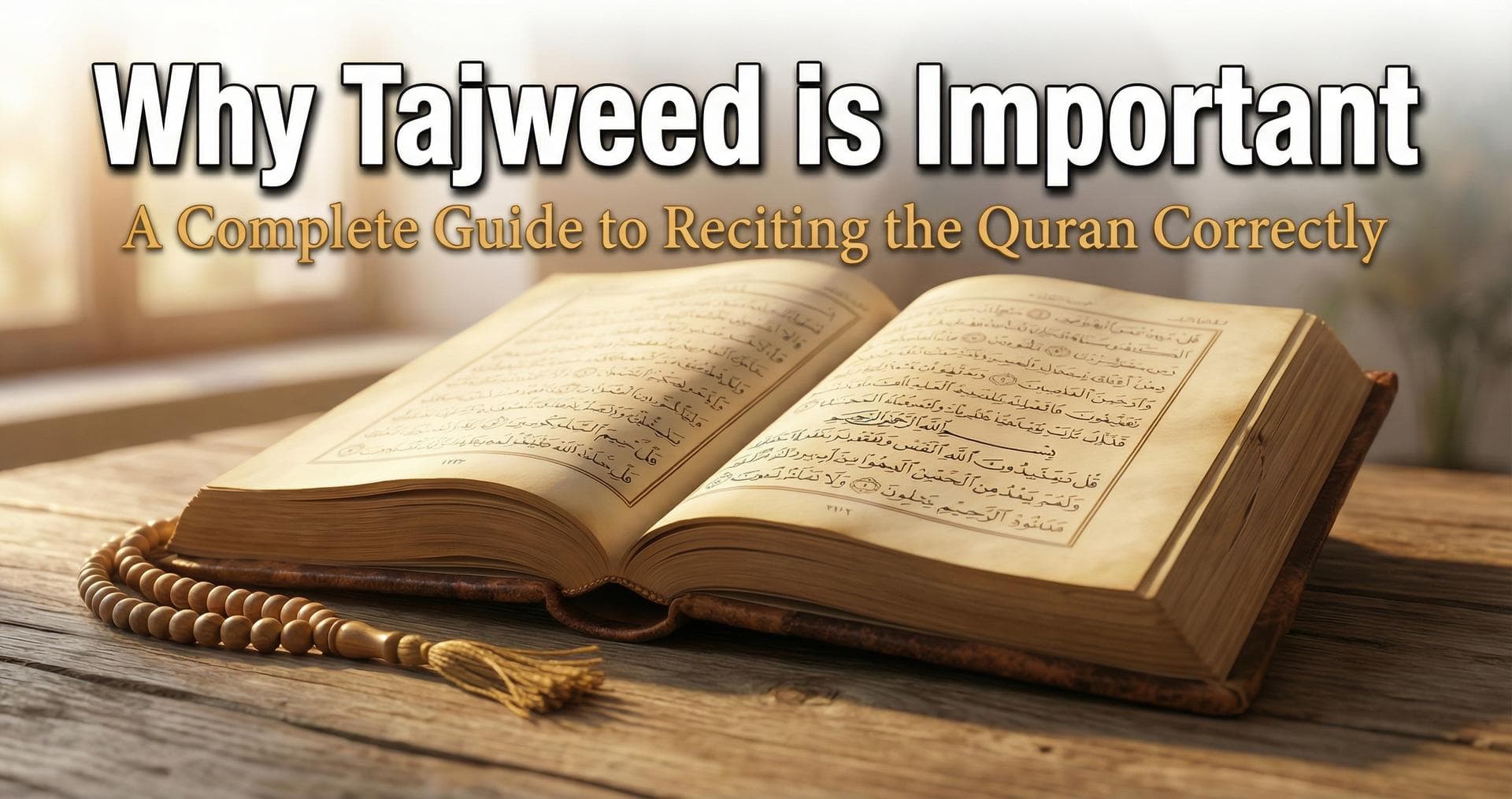 Why Tajweed is Important – Beautiful Quran Recitation Guide
