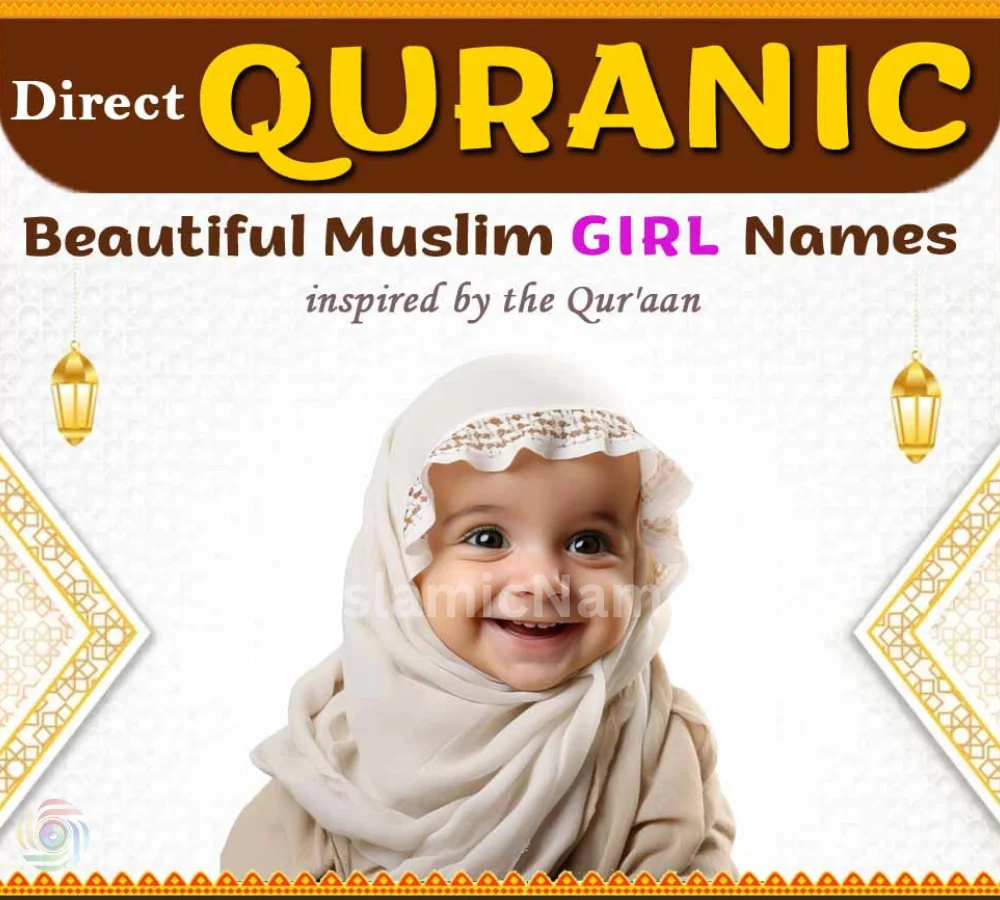 Islamic girl names guide and categories illustration