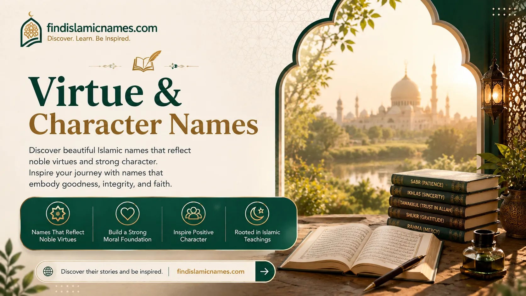Virtue & Character Names — Complete Collection with Meanings