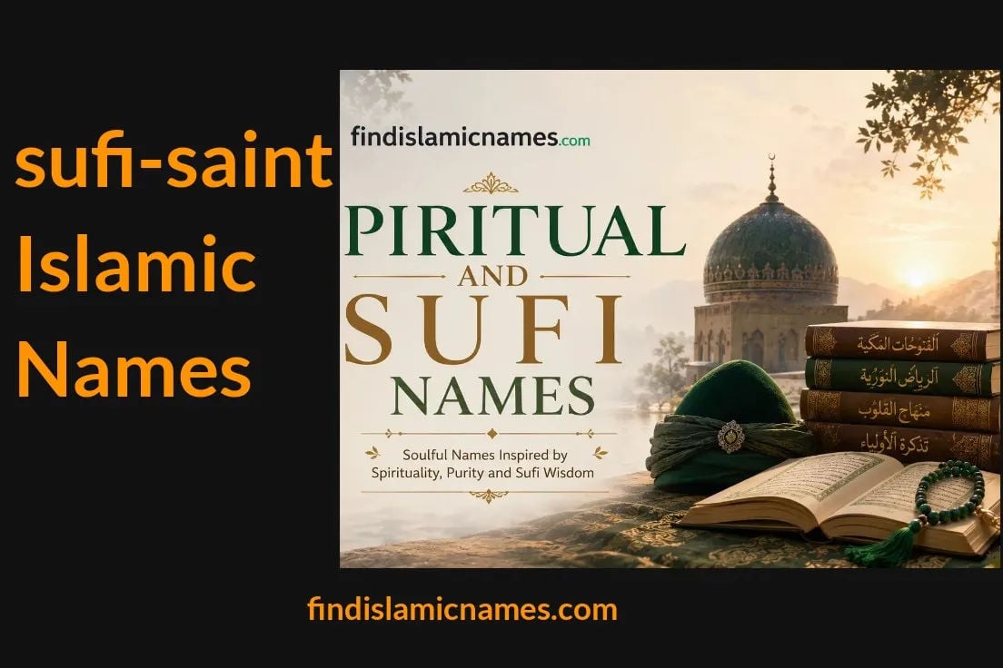 Sufi Saint Islamic Names — Muslim Baby Names with Sufi Saint Theme